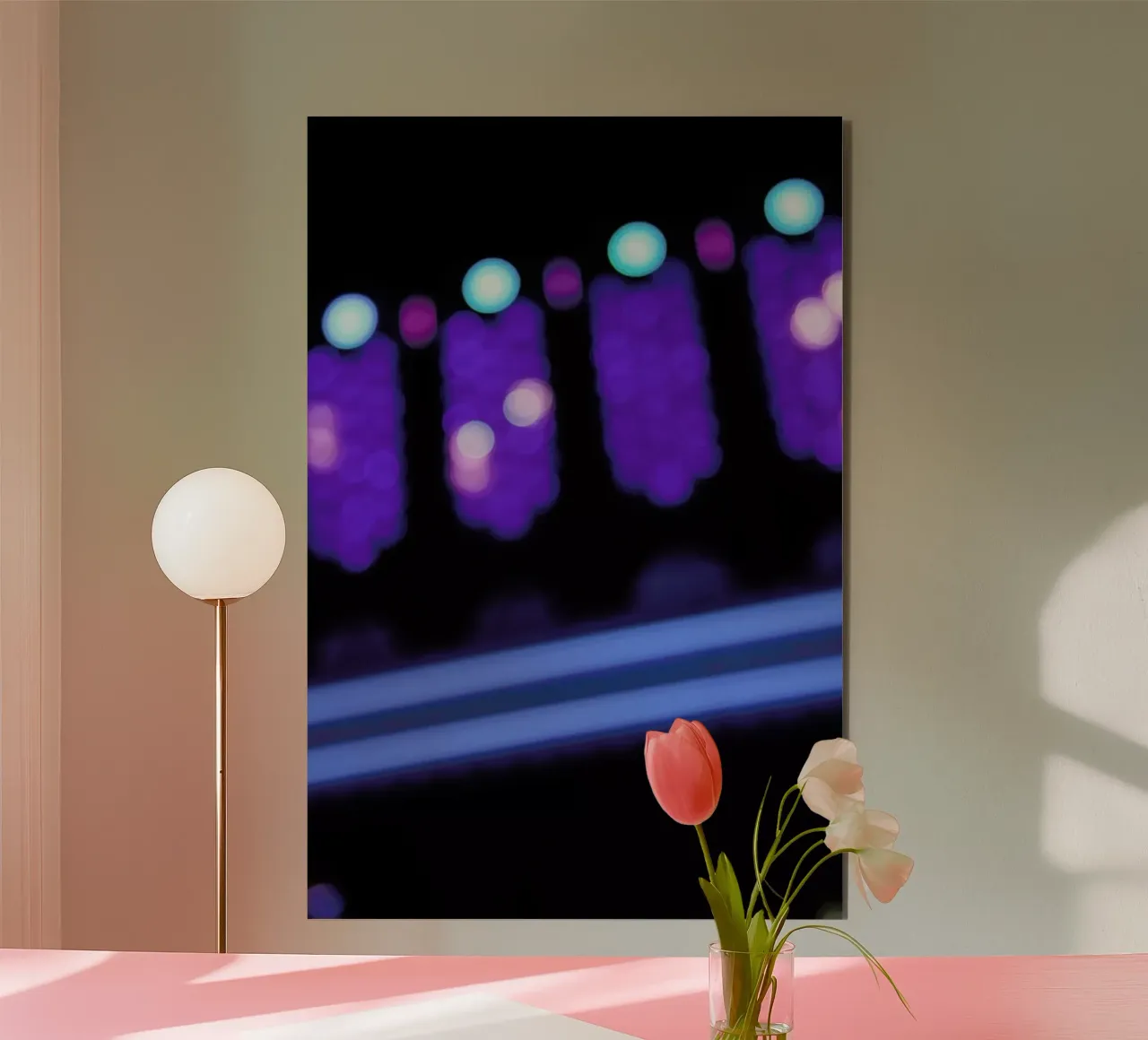 Light 2 alluminio dibond da Flo Klein