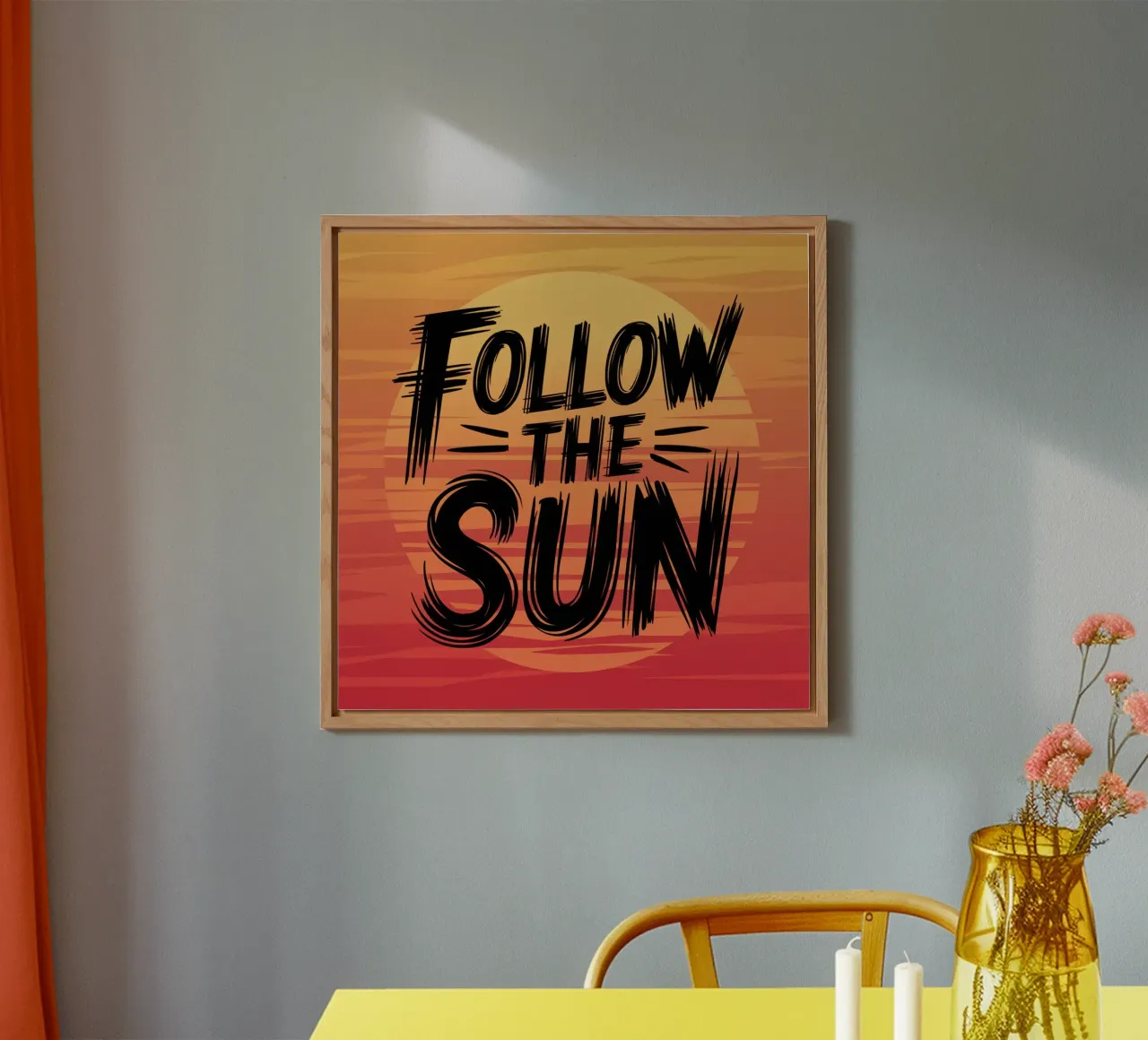 Seguire il sole alluminio dibond da logic