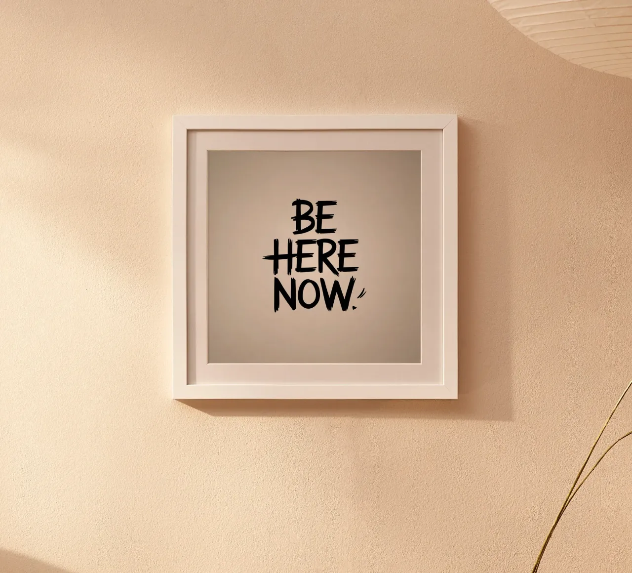 Be Here Now poster da logic
