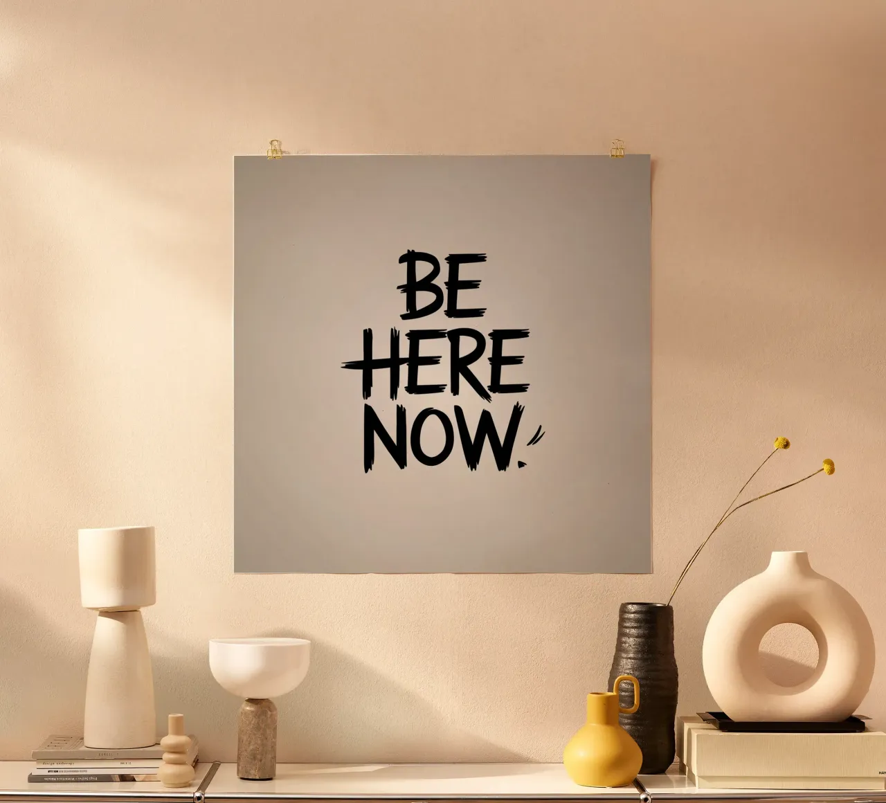 Be Here Now poster da logic
