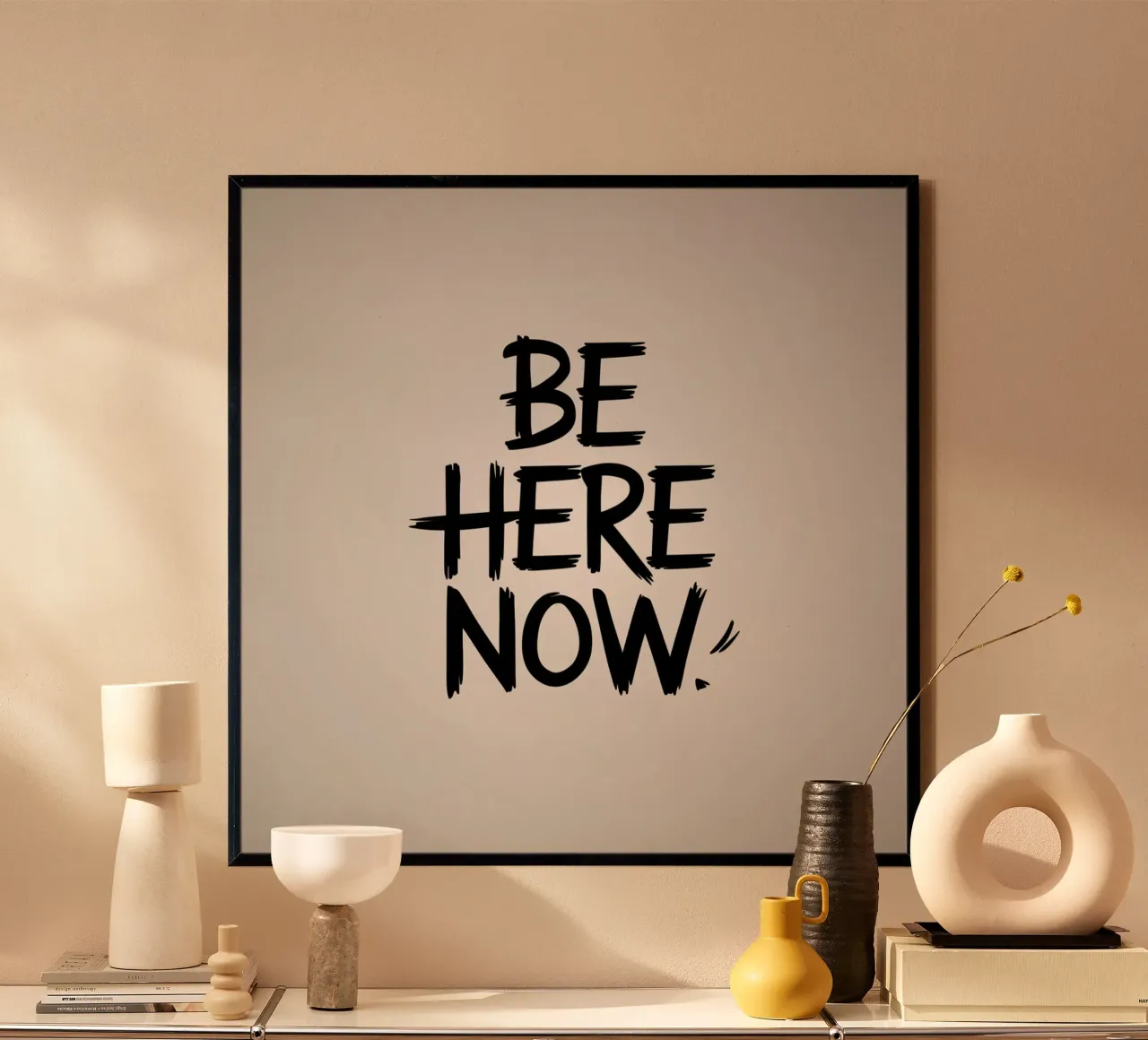 Be Here Now poster da logic