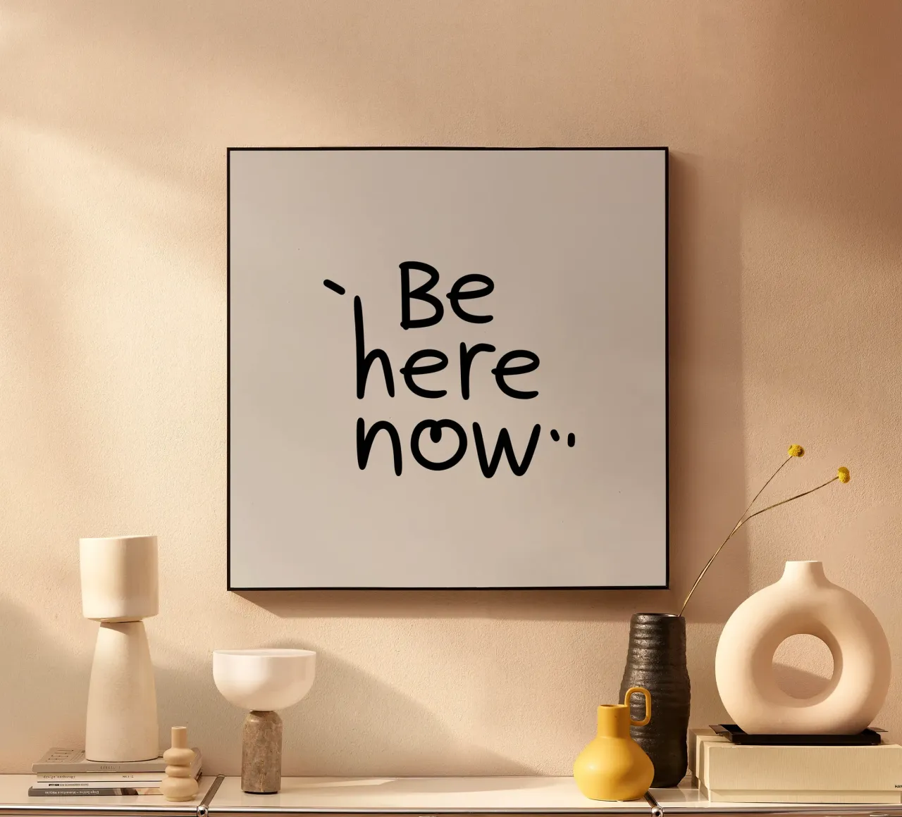 Be Here Now acryl van logic