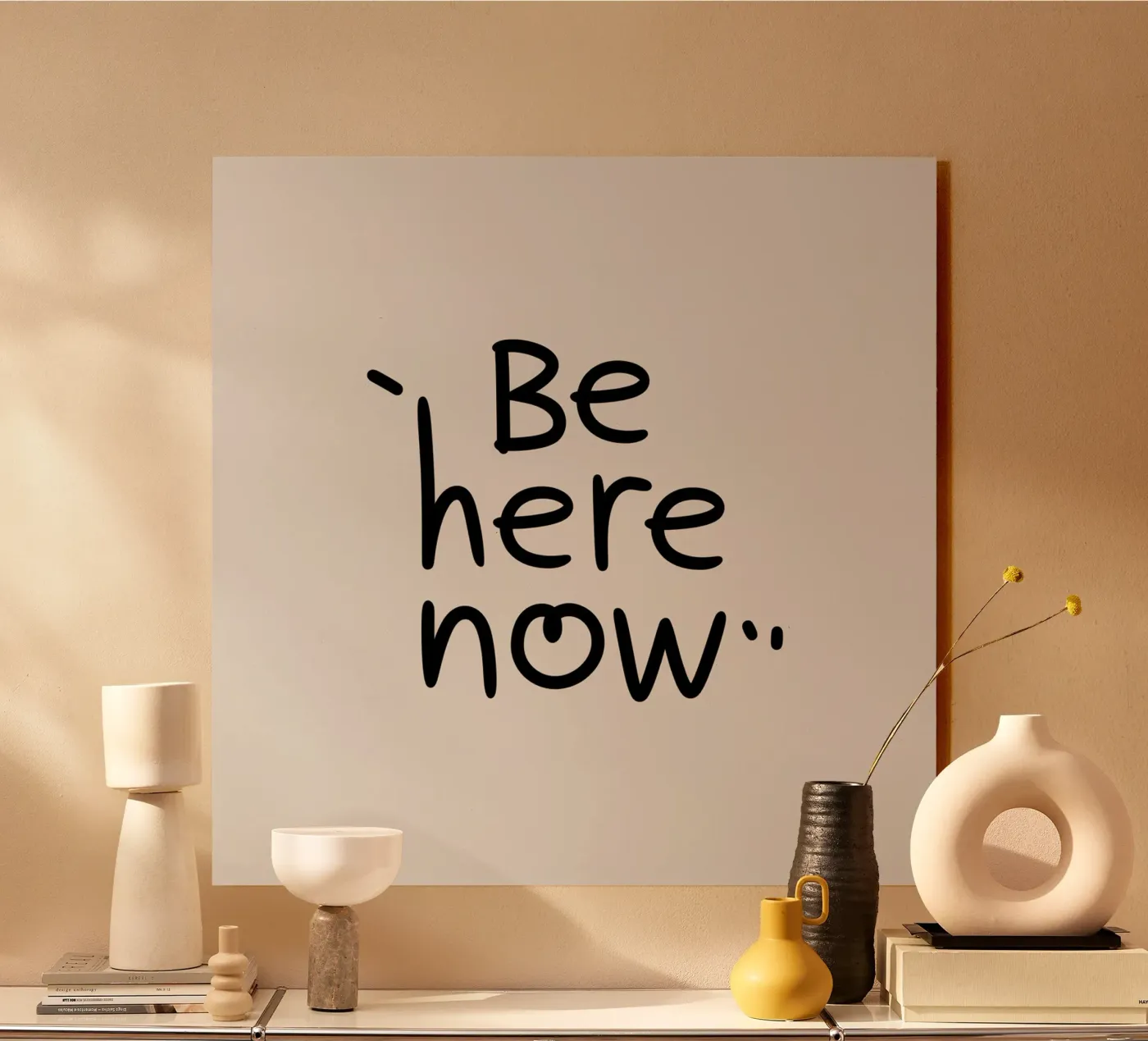 Be Here Now acryl van logic