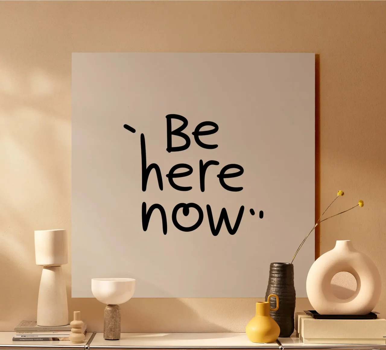 Be Here Now acryl van logic