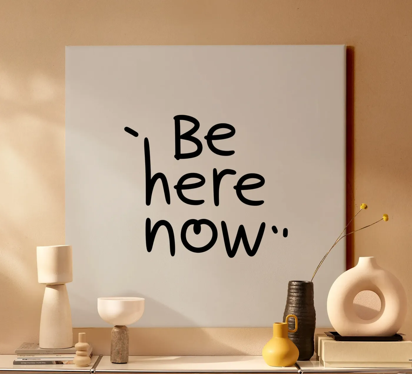 Essere qui ora tela da logic