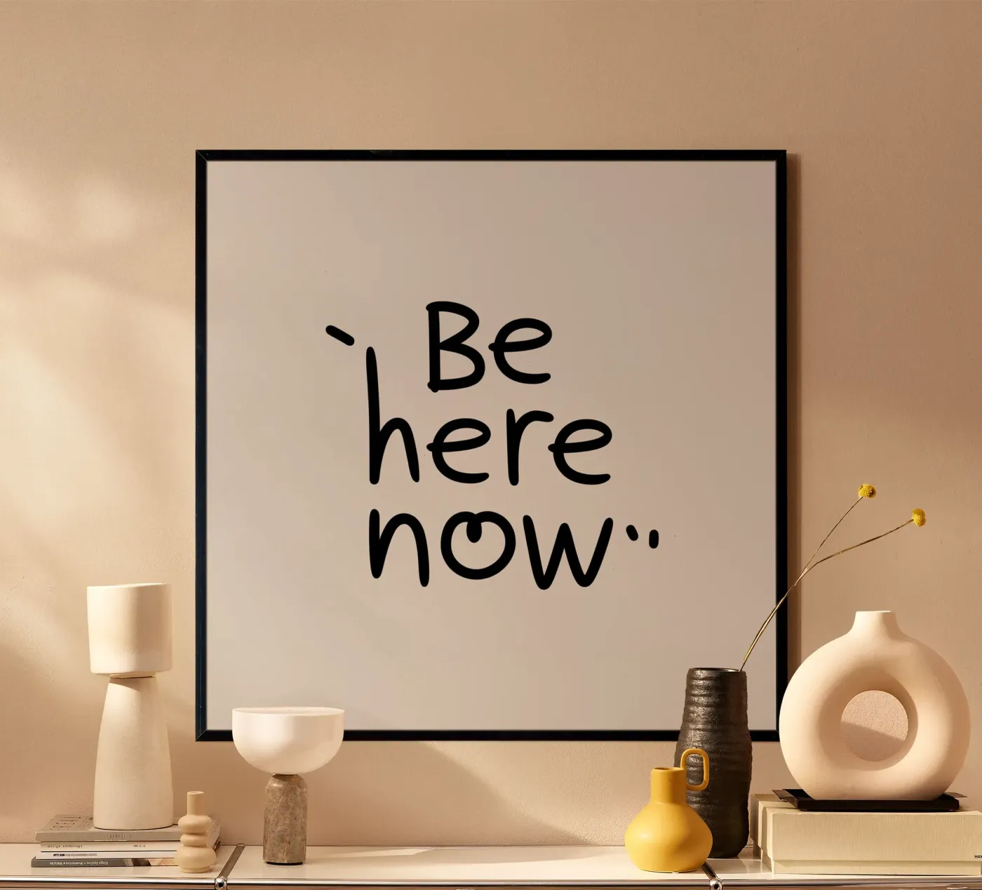 Be Here Now poster de logic