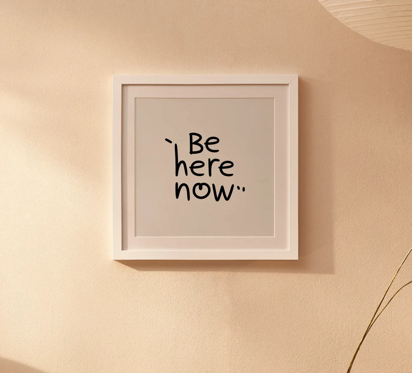 Be Here Now poster de logic