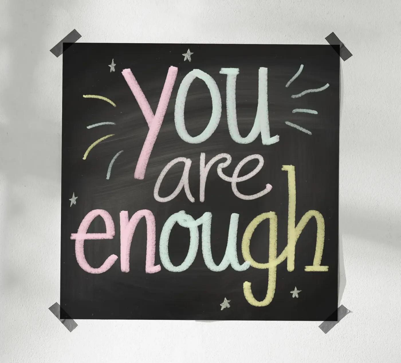 You Are Enough poster da logic