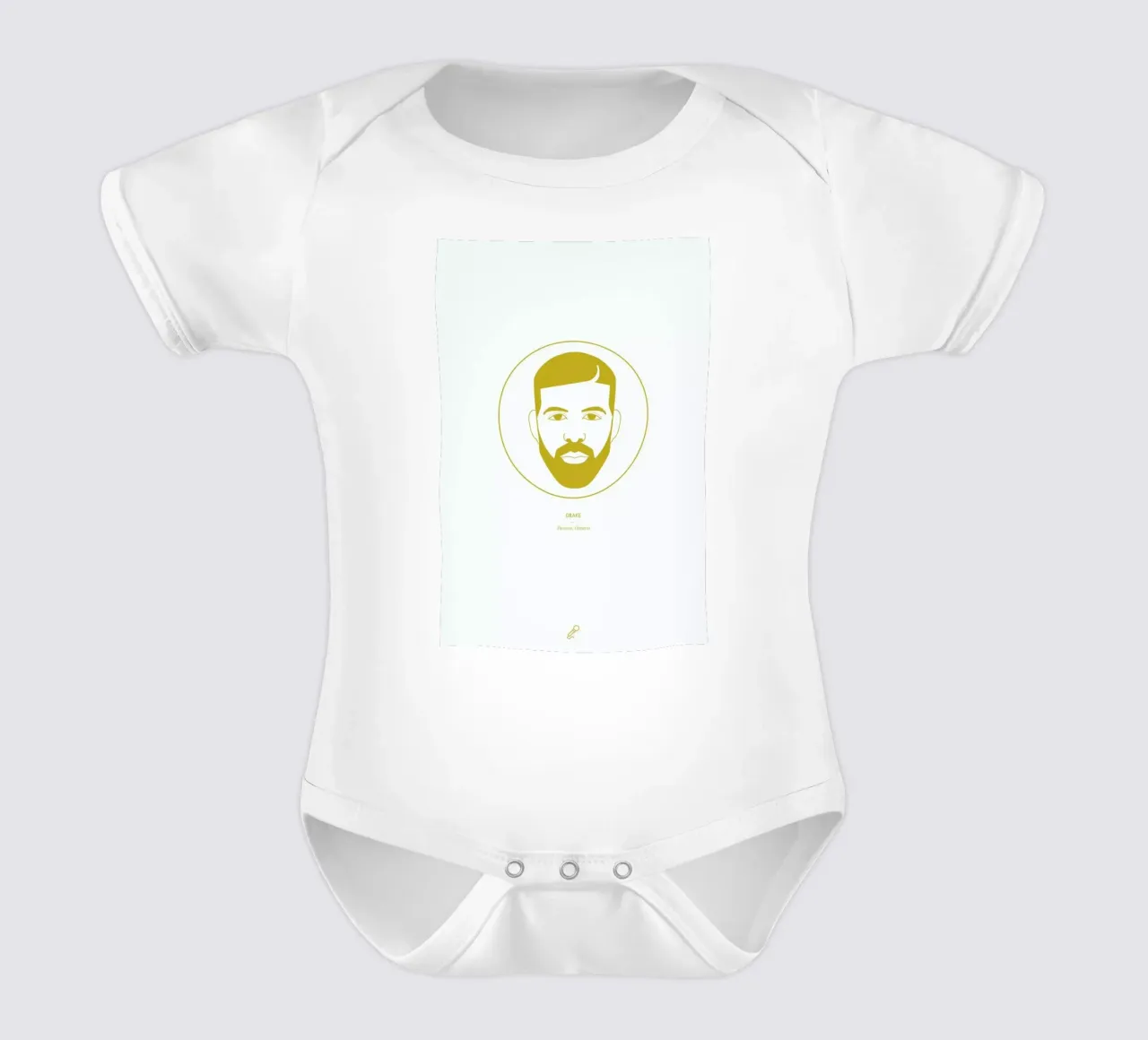 Drake body neonato maniche corte da Dean Smith