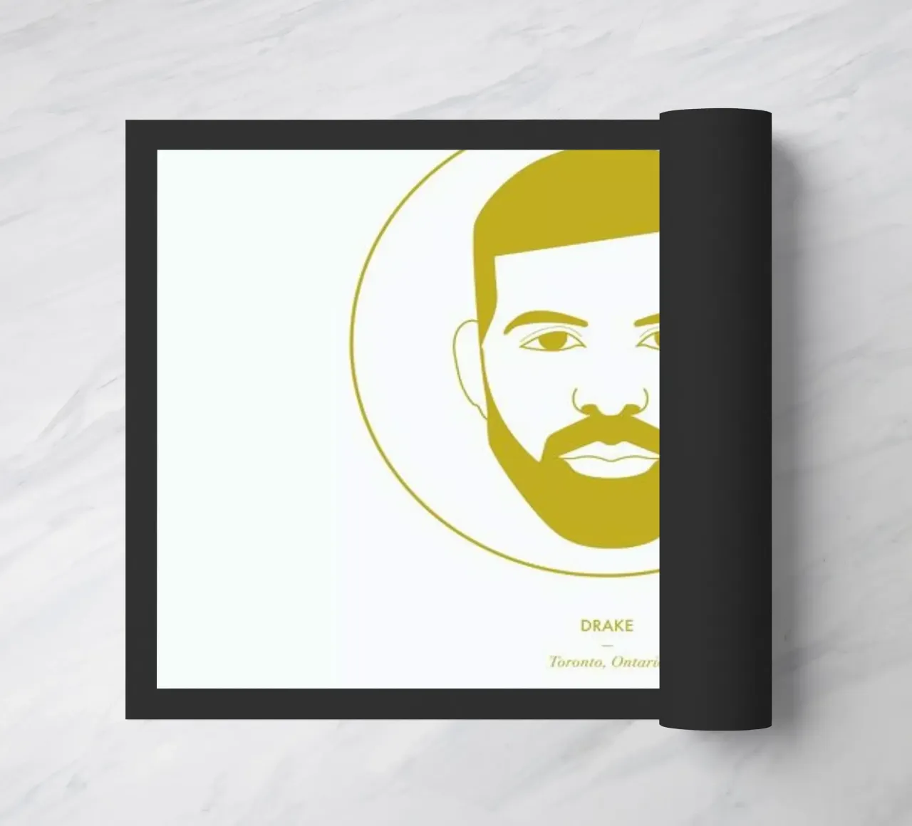 Drake doormat by Dean Smith
