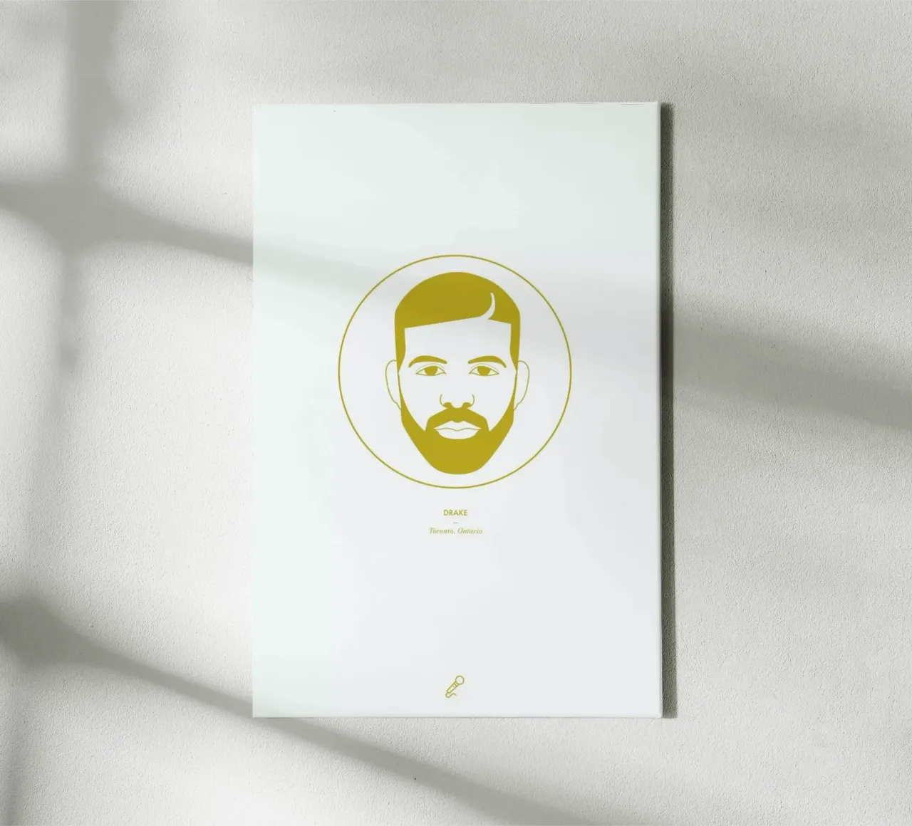 Drake tela con Cornice a cassetta da Dean Smith