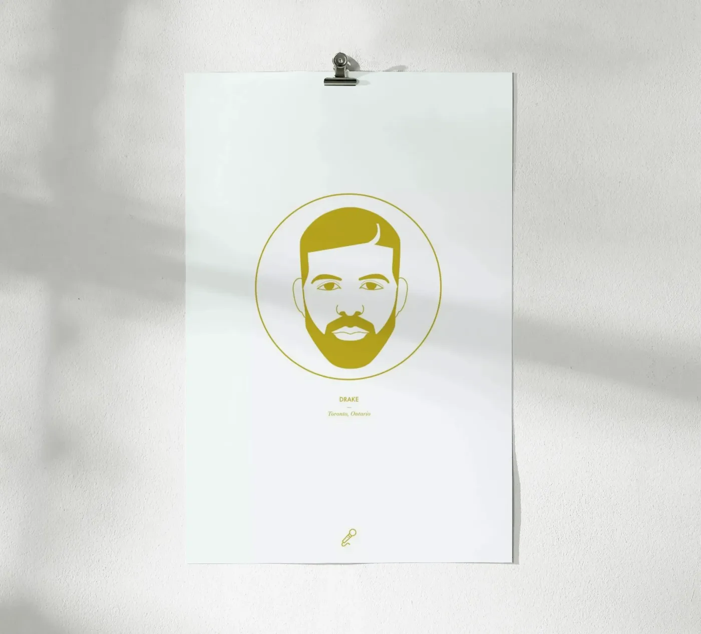 Drake Poster von Dean Smith