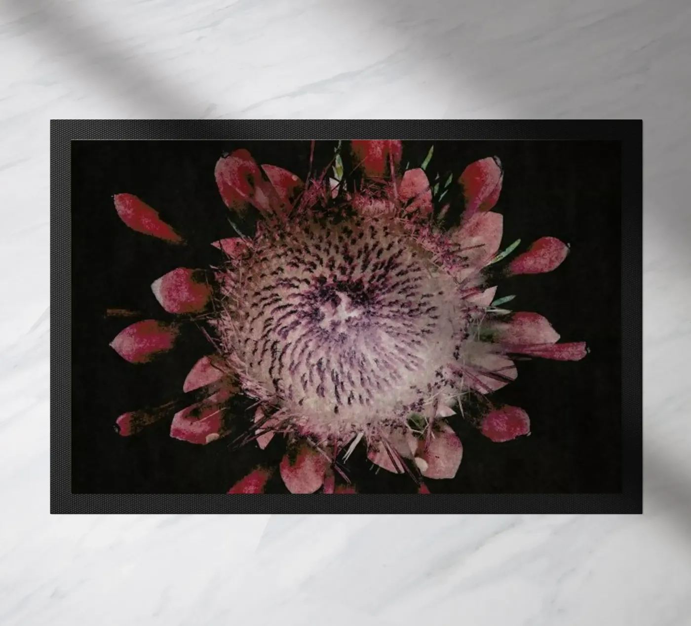 Fynbos Protea deurmat van Shot By Clint