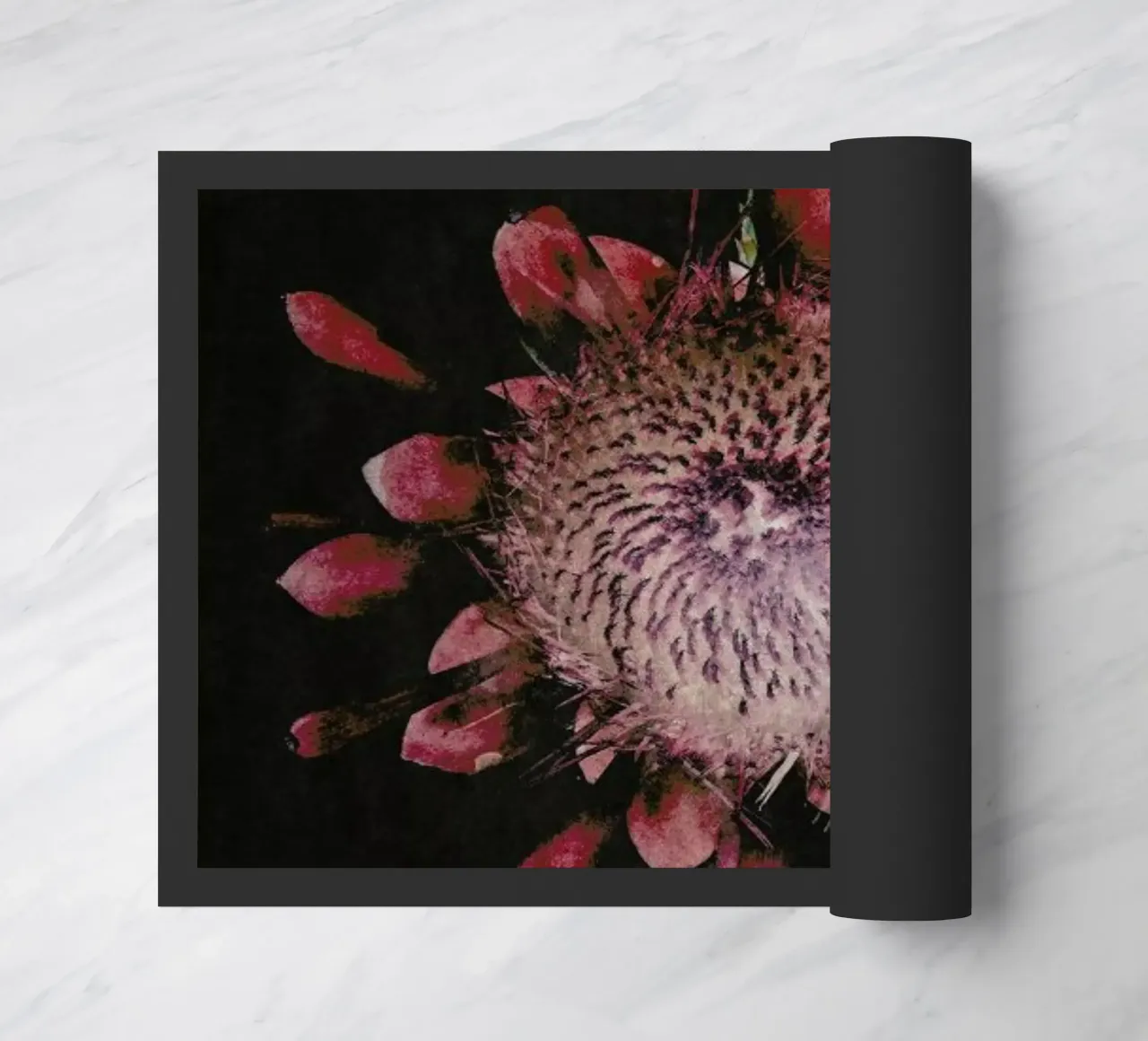 Fynbos Protea doormat by Shot By Clint