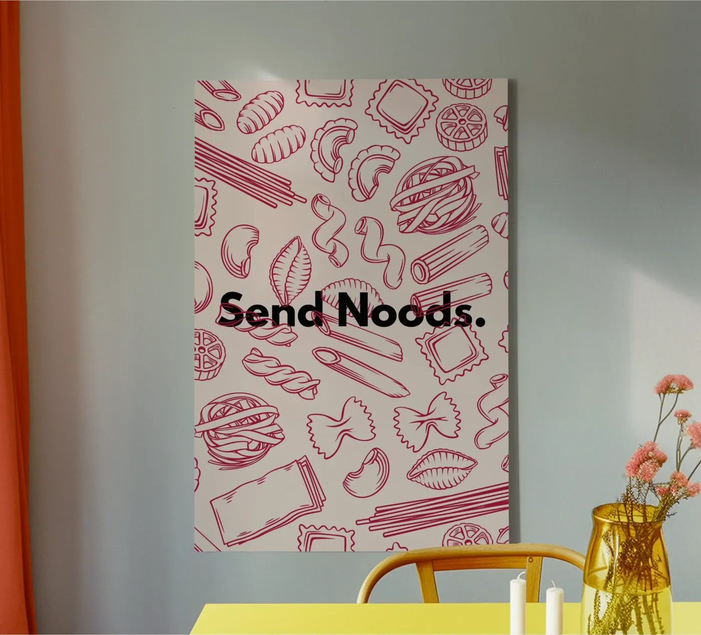 Send Nods tela da thewalllab