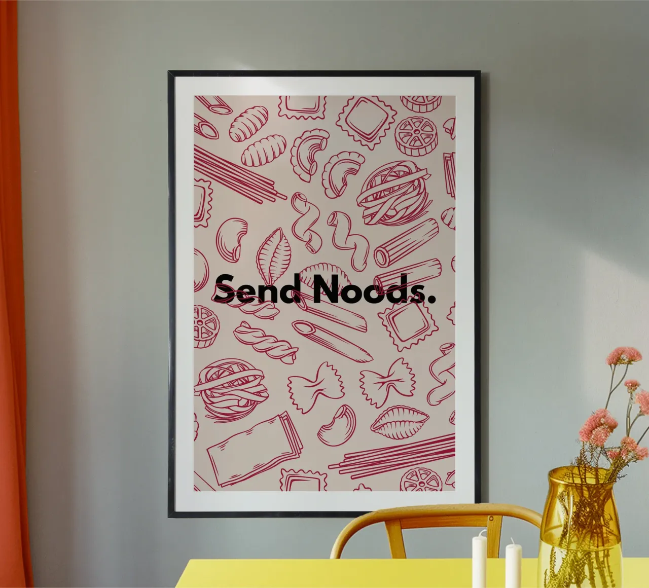 Send Nods poster da thewalllab