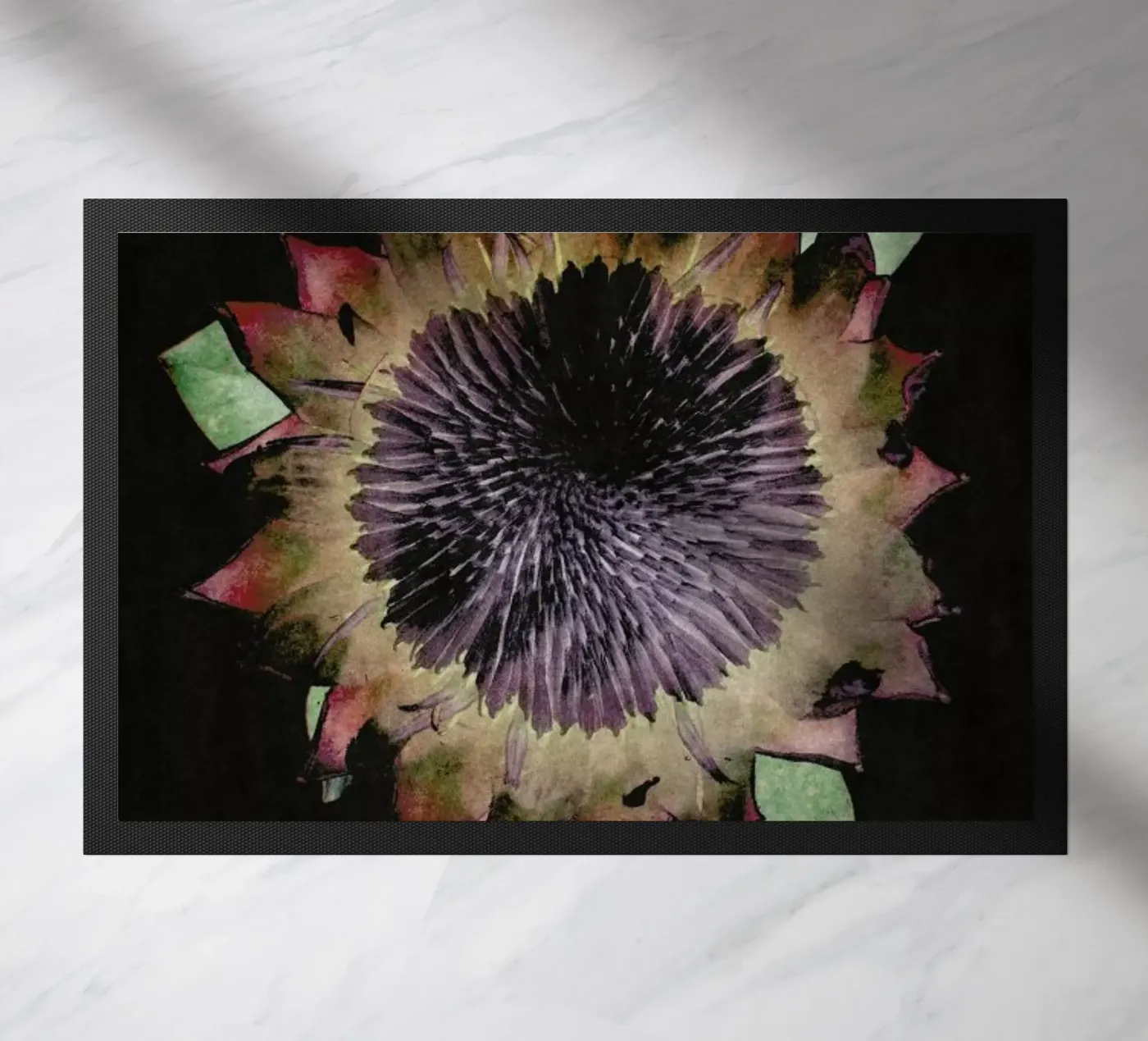 King Protea Fußmatte von Shot By Clint