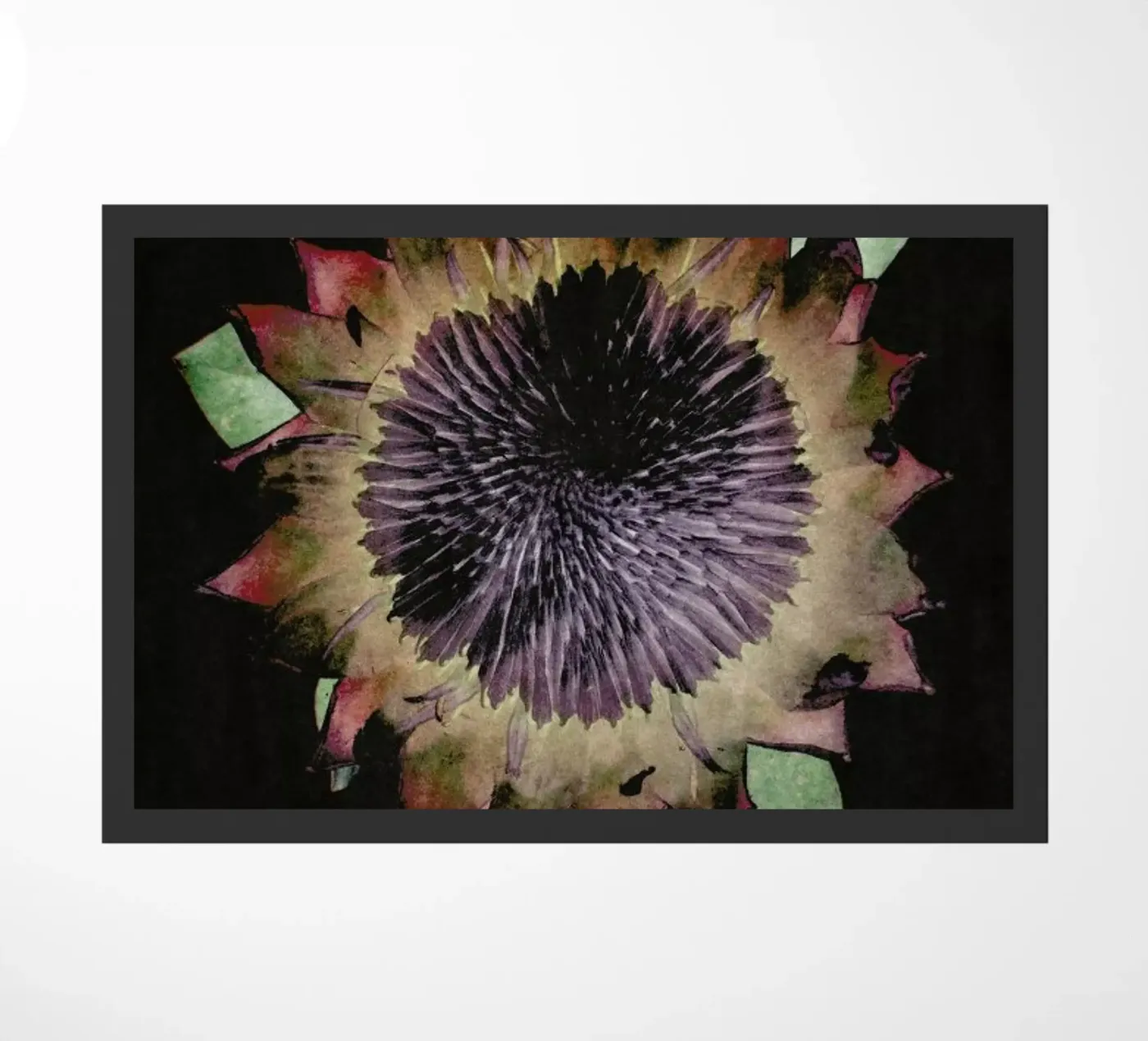 King Protea Fußmatte von Shot By Clint