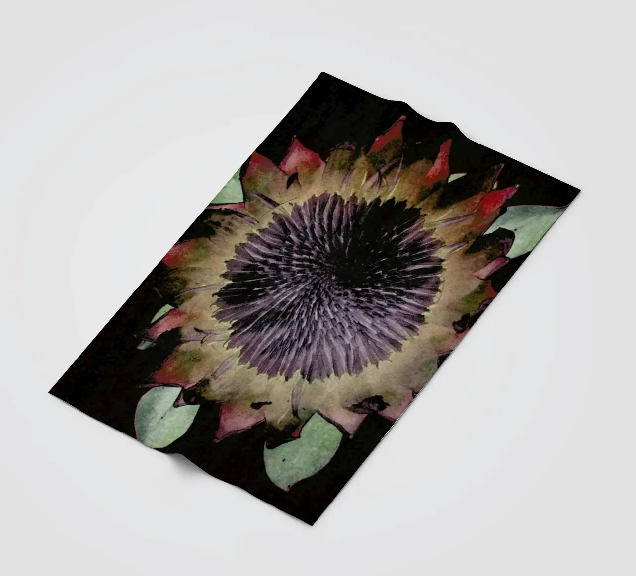 King Protea Fleecedecke von Shot By Clint