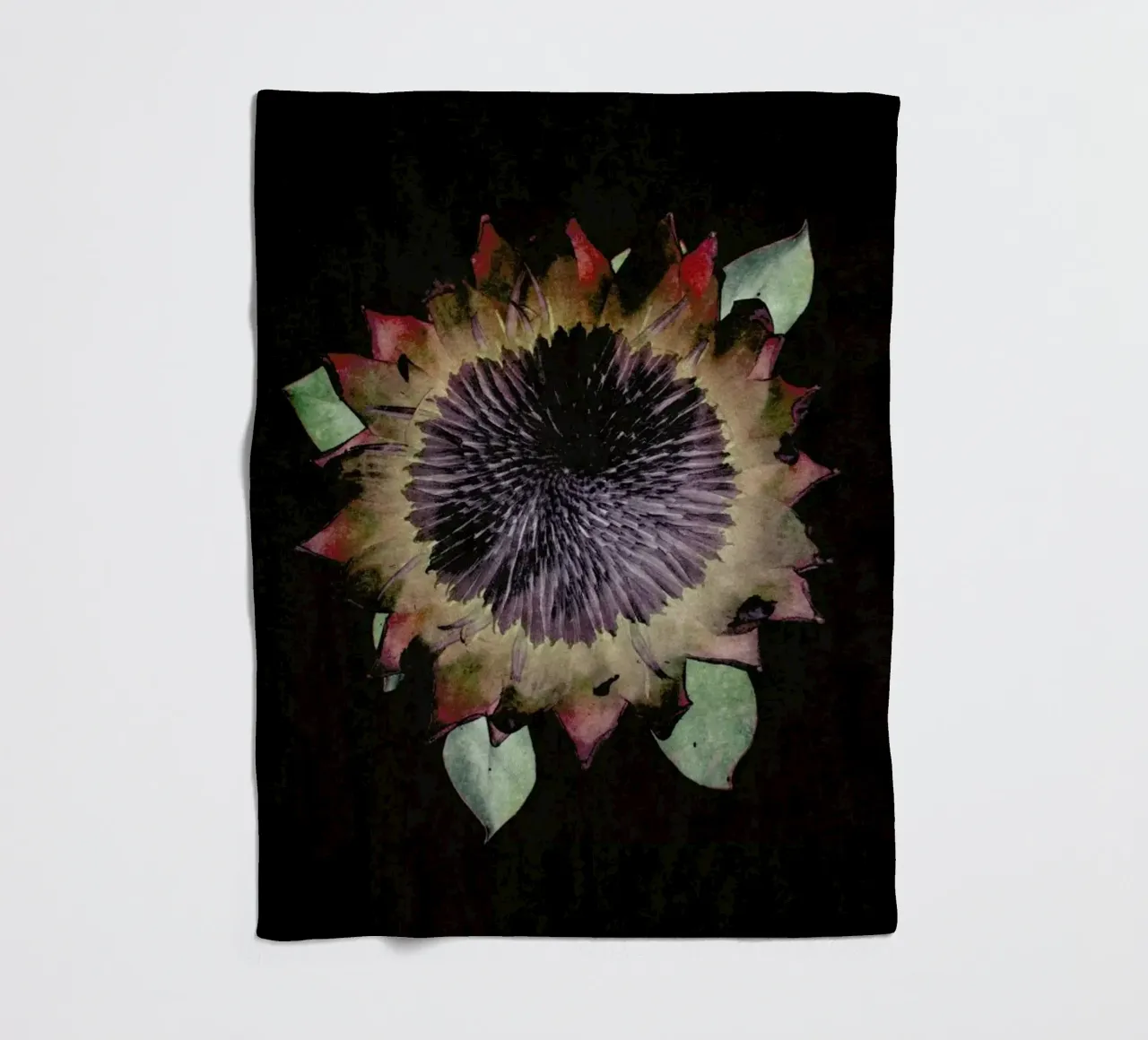 King Protea Fleecedecke von Shot By Clint