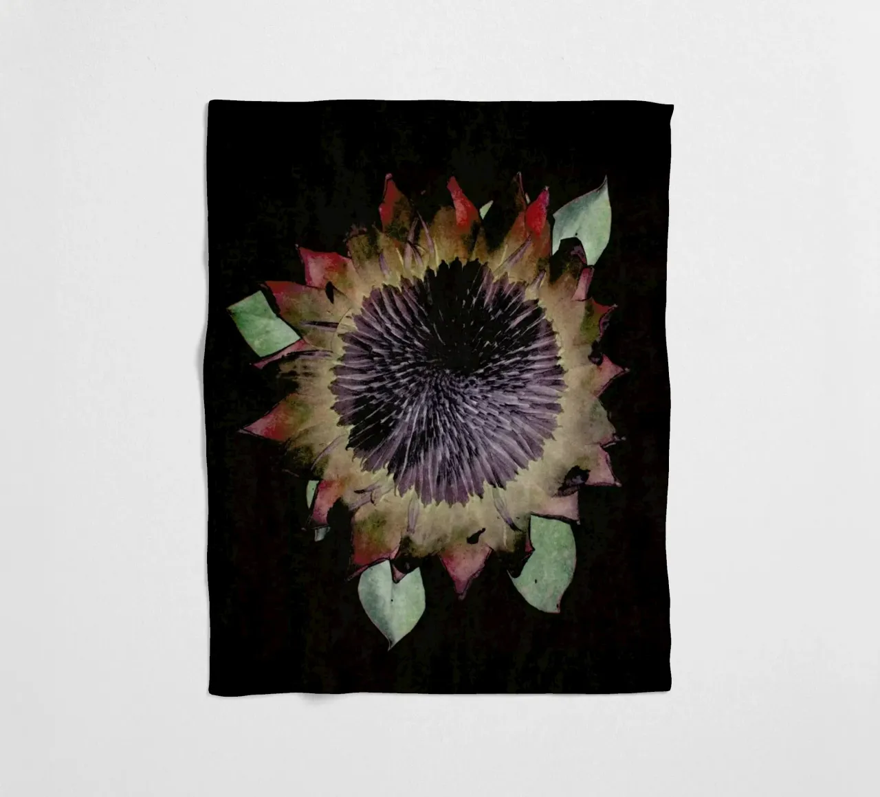 King Protea Fleecedecke von Shot By Clint