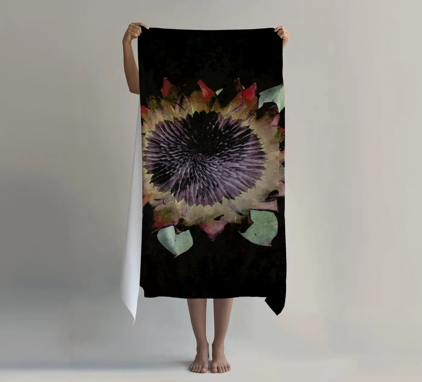 King Protea strandhanddoek van Shot By Clint