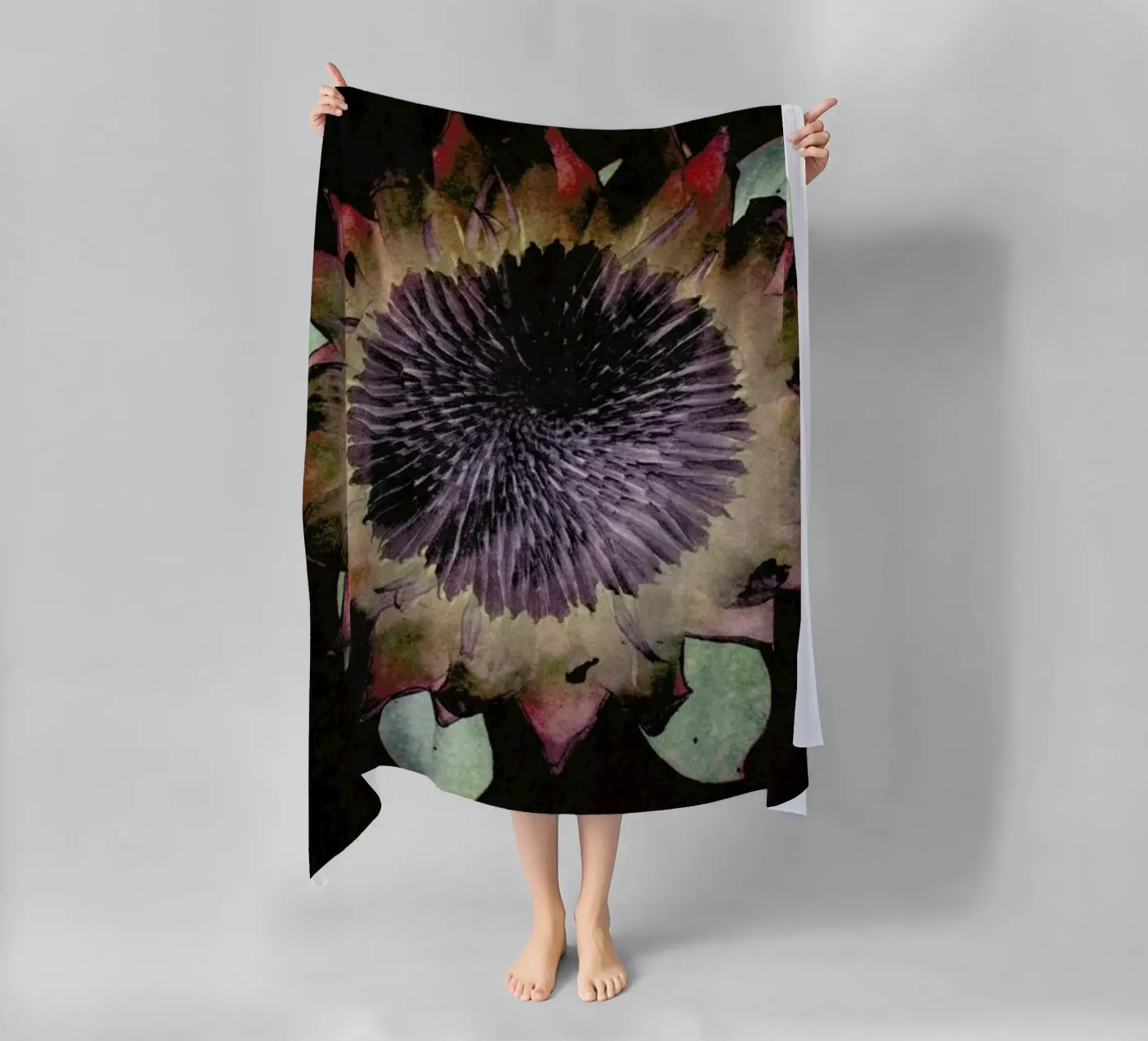 King Protea strandhanddoek van Shot By Clint