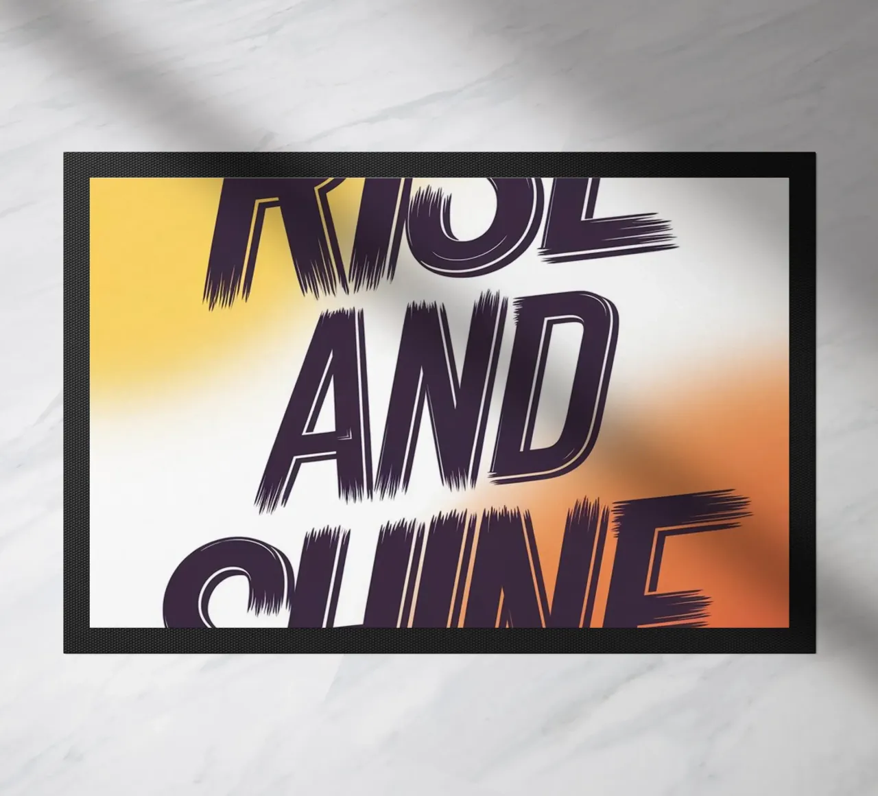 Alzati e risplendi zerbino da logic