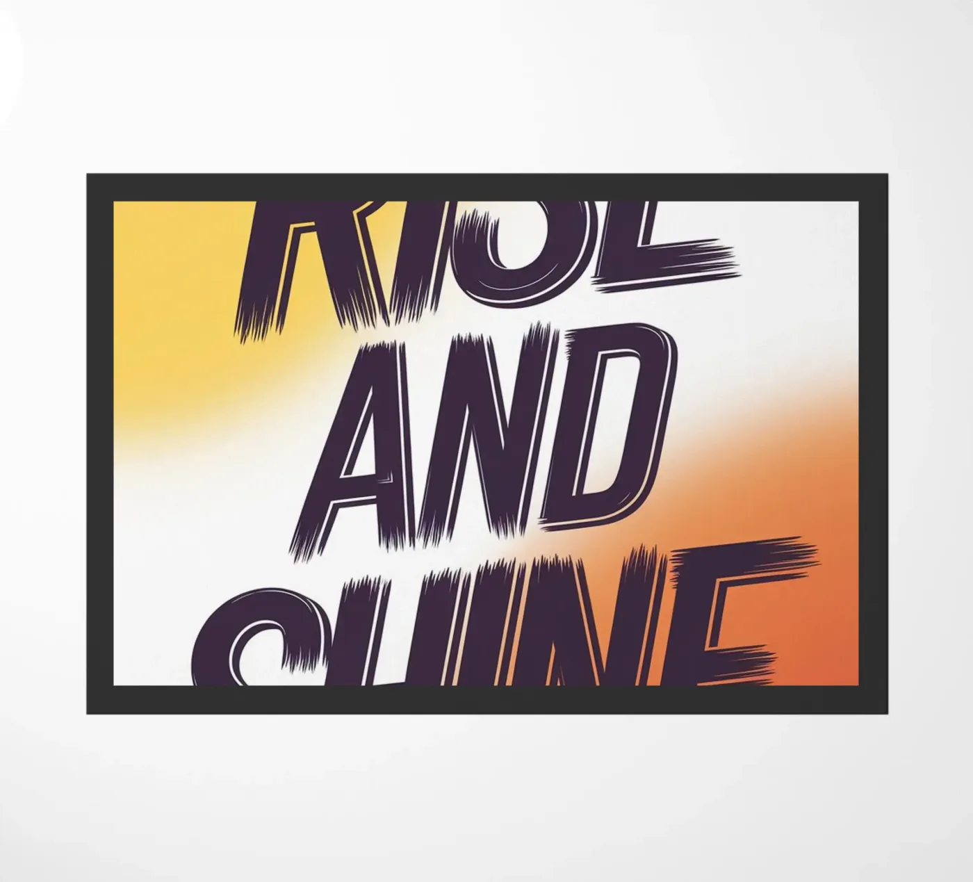 Alzati e risplendi zerbino da logic