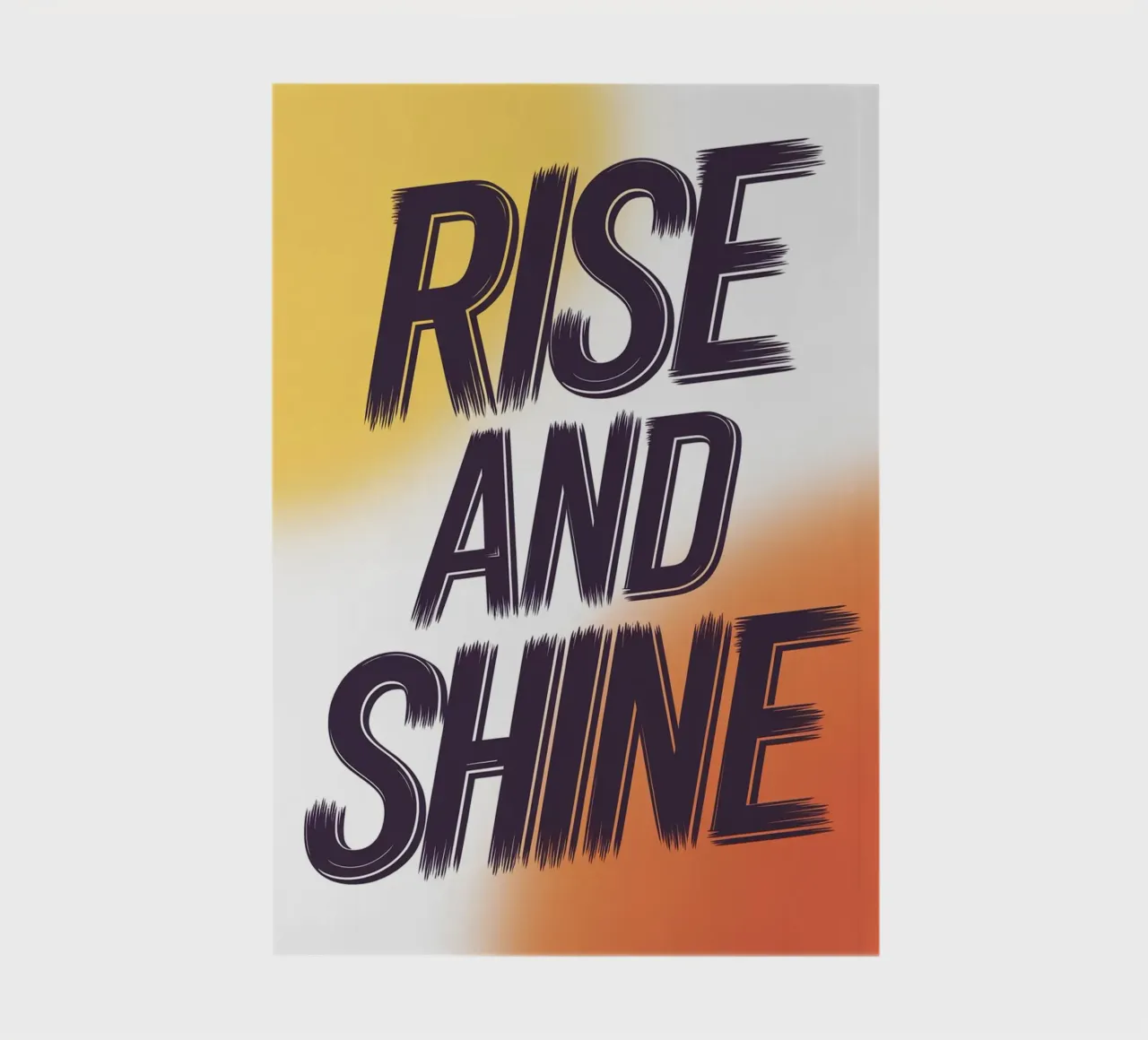 Rise and Shine notebook by logic