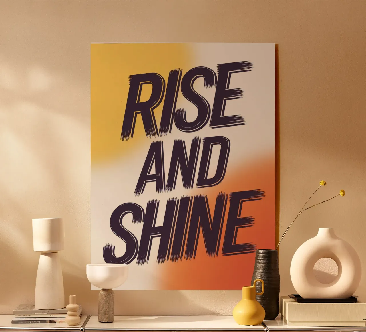 Alzati e risplendi plexiglass da logic