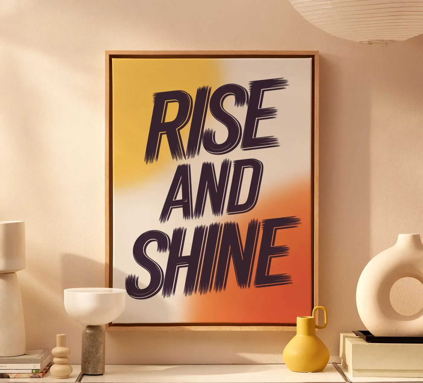 Alzati e risplendi tela da logic