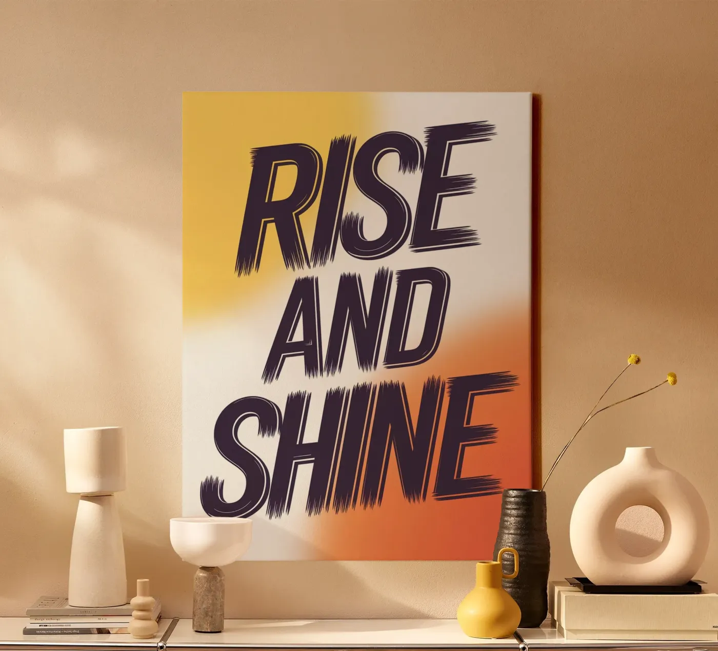 Alzati e risplendi tela da logic