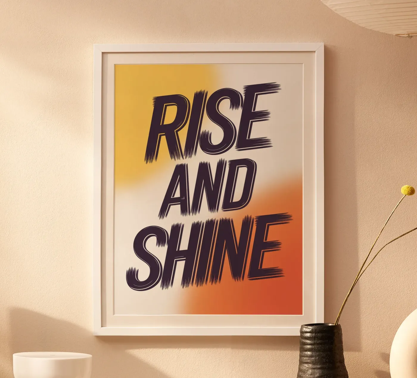 Alzati e risplendi poster da logic