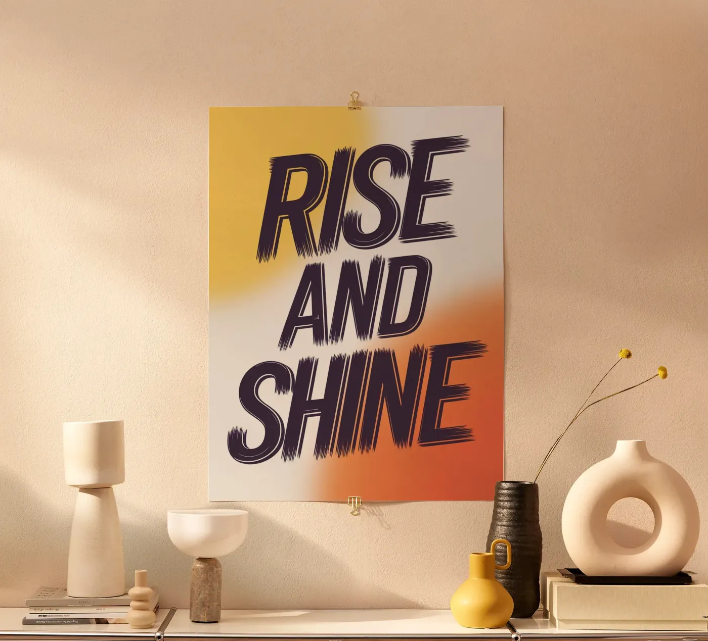 Alzati e risplendi poster da logic