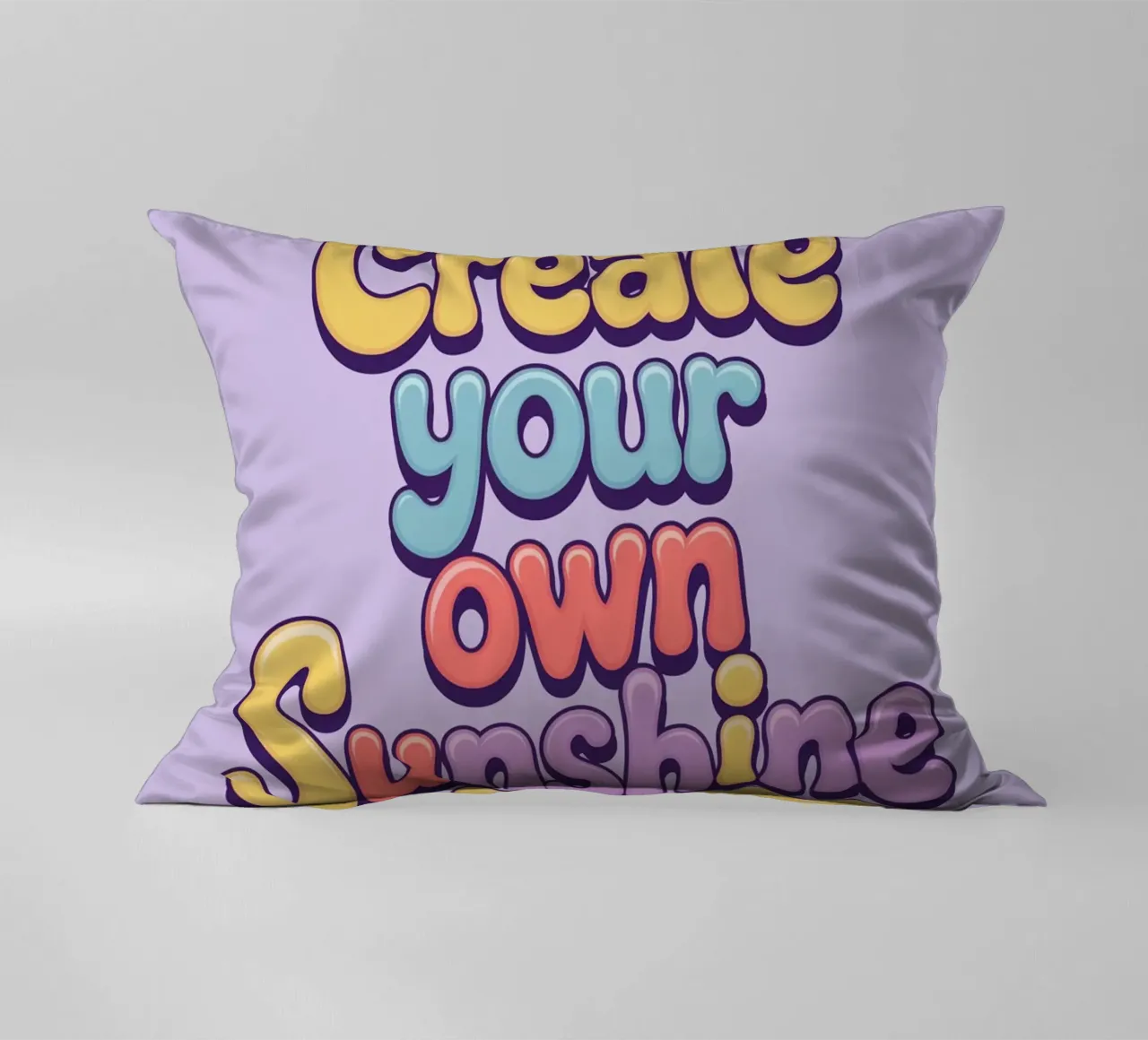 Create Your Own Sunshine decorative cushion by logic