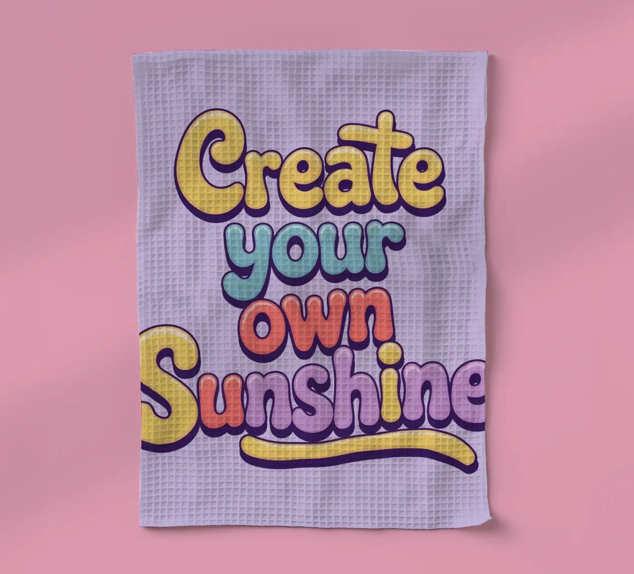 Creare il proprio sole canovaccio da cucina da logic