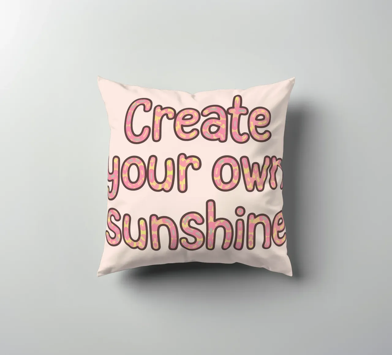 Creare il proprio sole cuscino da logic