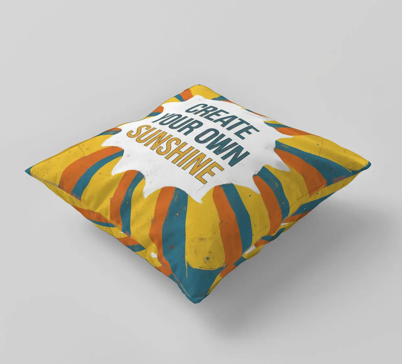 Create Your Own Sunshine decorative cushion by logic