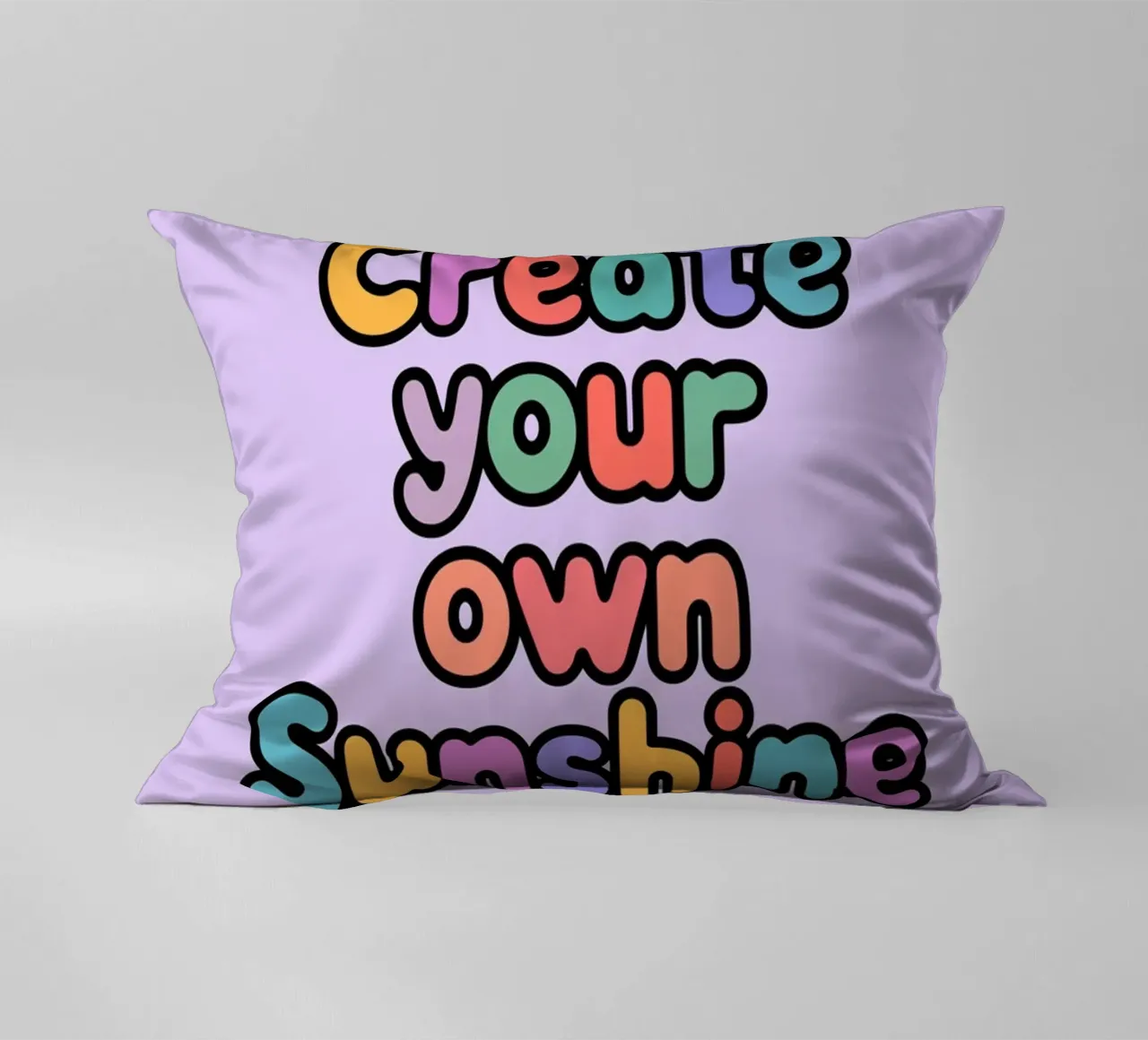 Create Your Own Sunshine decorative cushion by logic