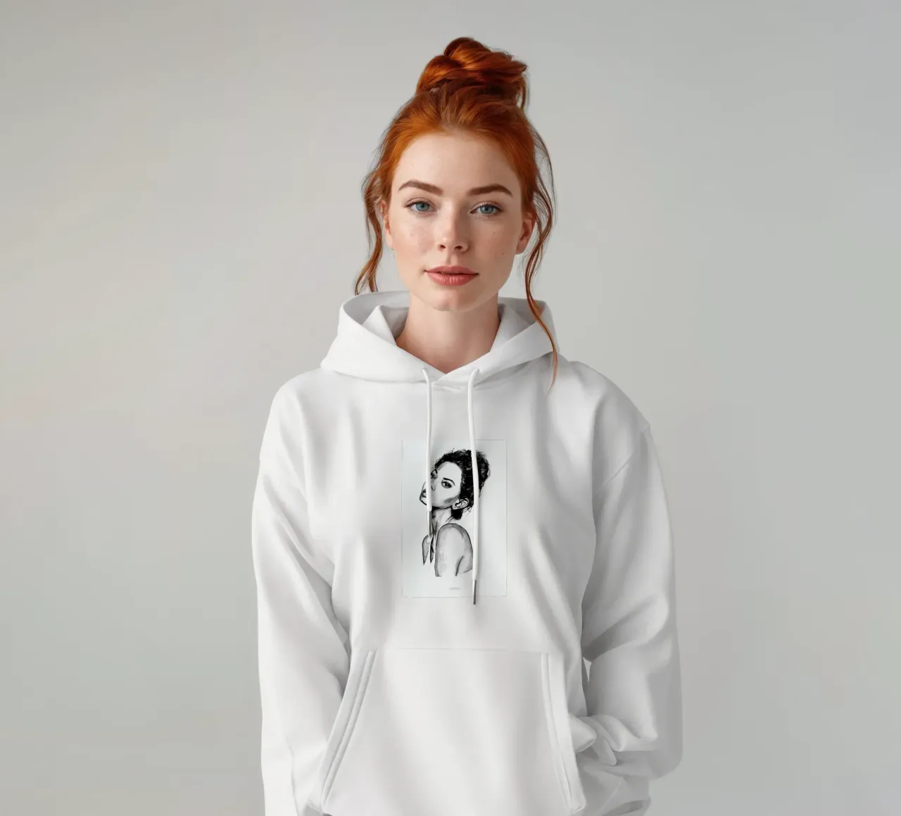 Untitled 1 felpa con cappuccio da Mathilde Olsen