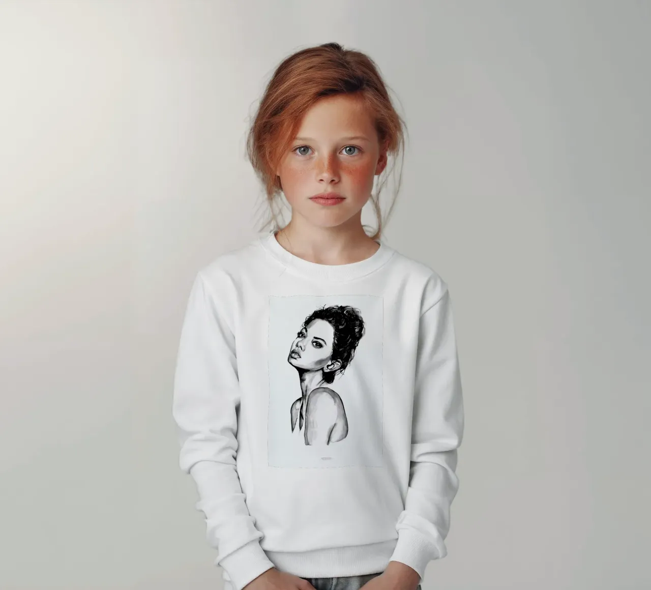 Untitled 1 kids sweatshirt by Mathilde Olsen