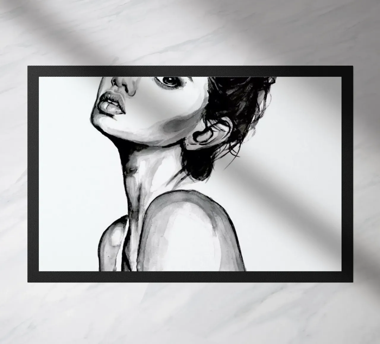 Untitled 1 doormat by Mathilde Olsen