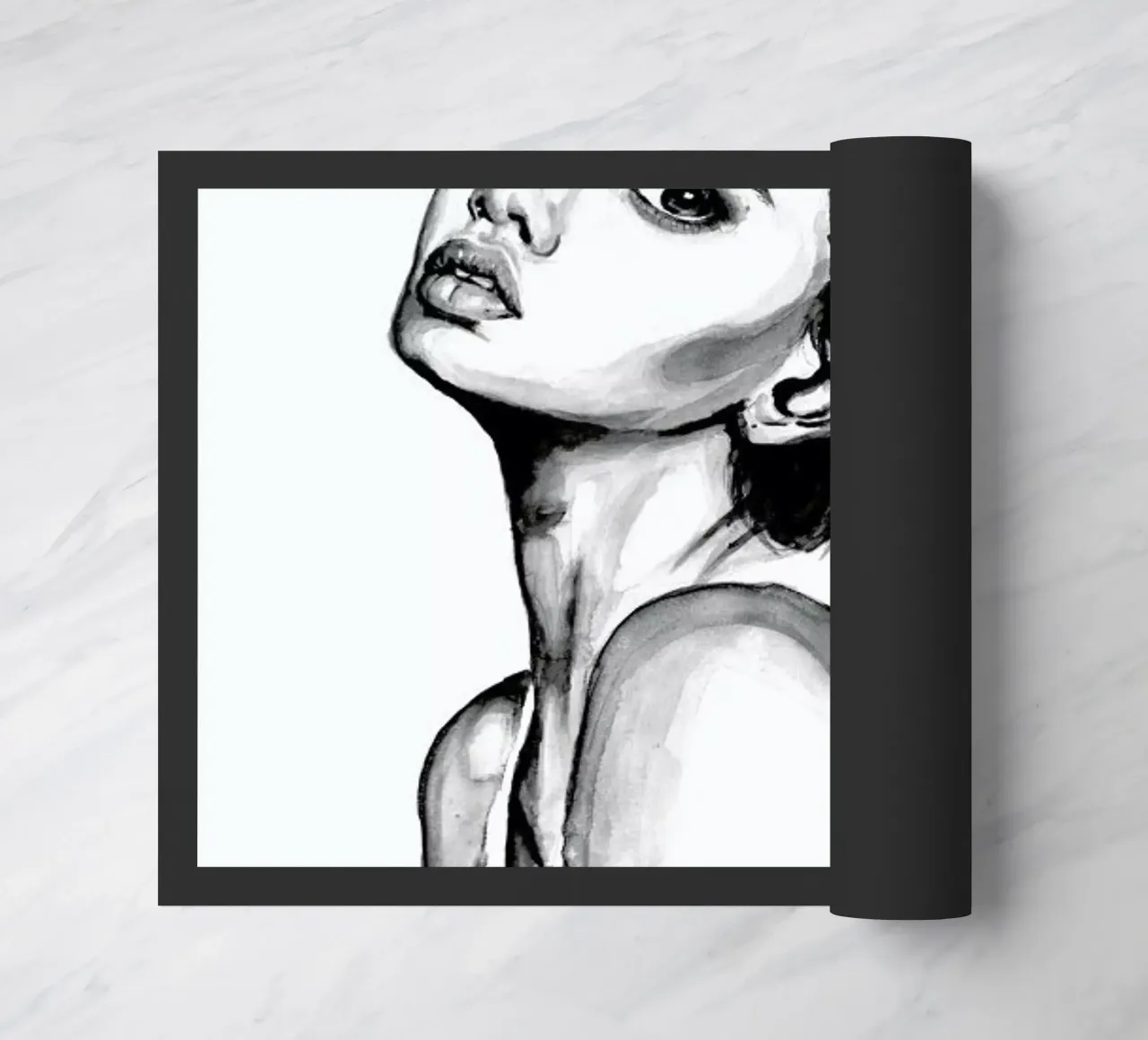 Untitled 1 doormat by Mathilde Olsen