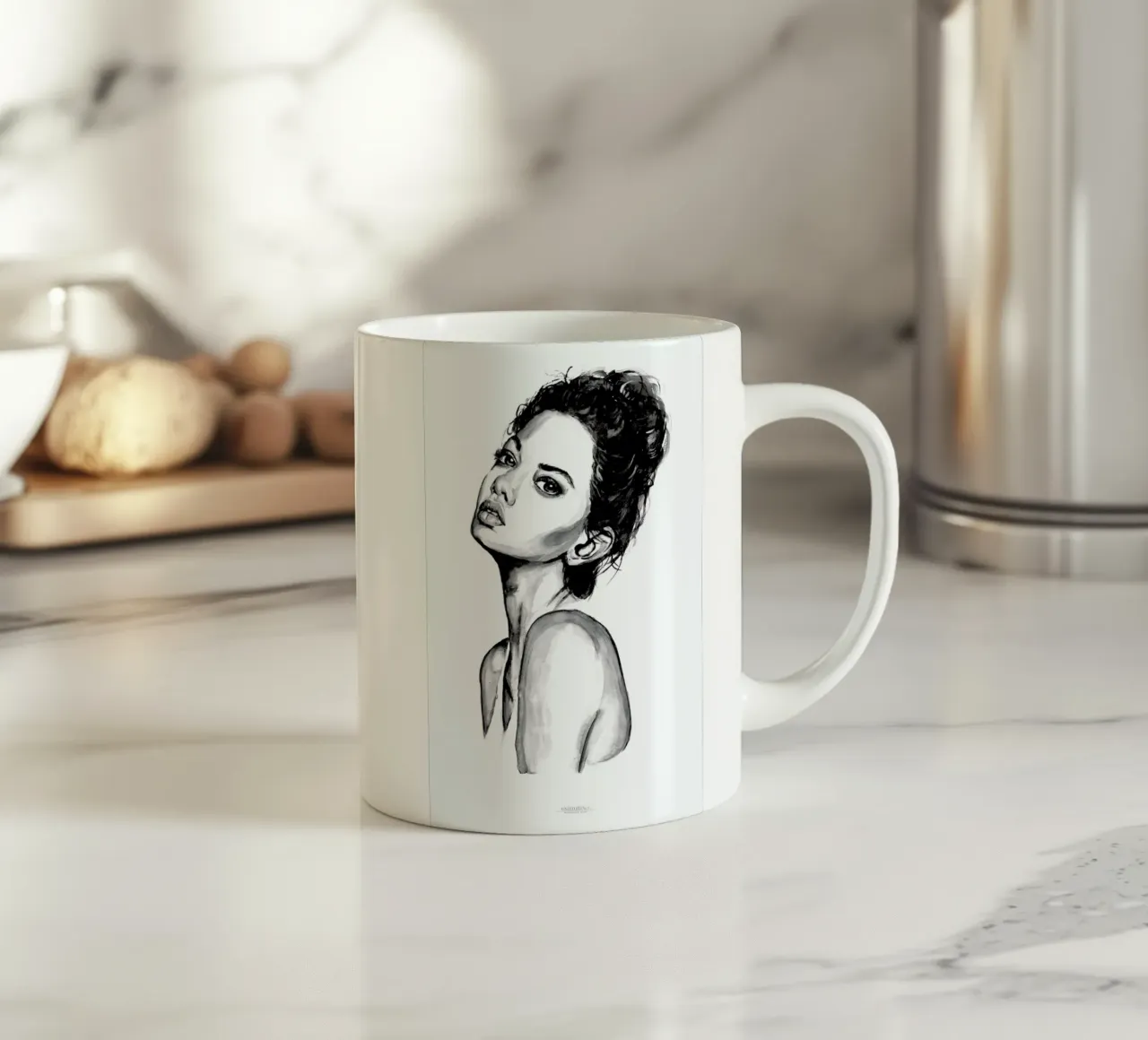 Untitled 1 Keramik Tasse von Mathilde Olsen