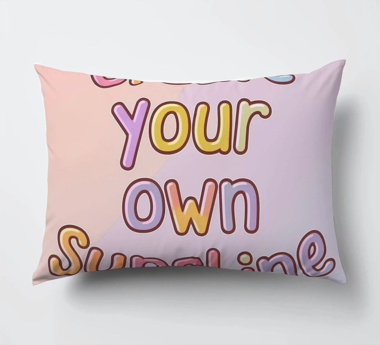 Create Your Own Sunshine decorative cushion by logic