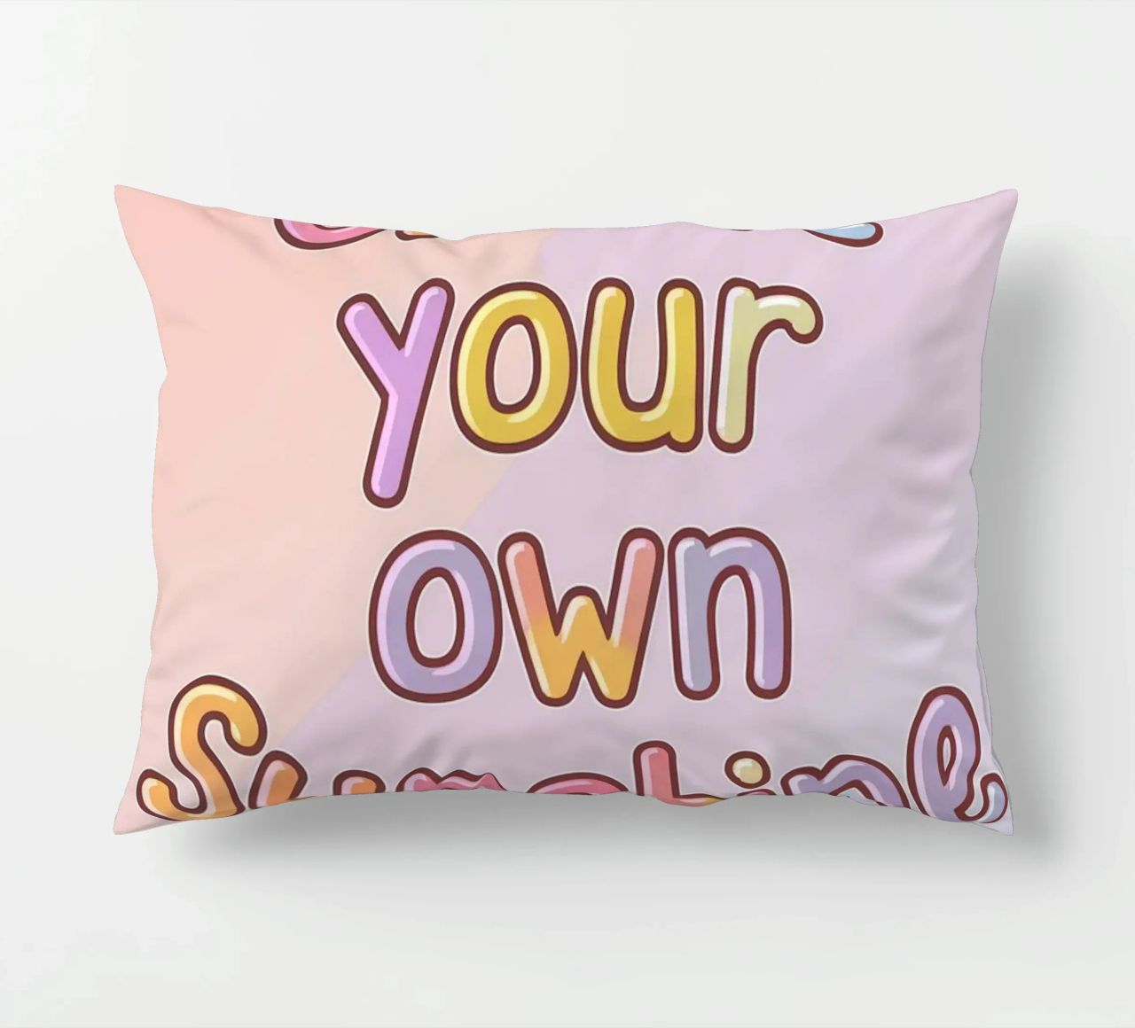 Create Your Own Sunshine decorative cushion by logic