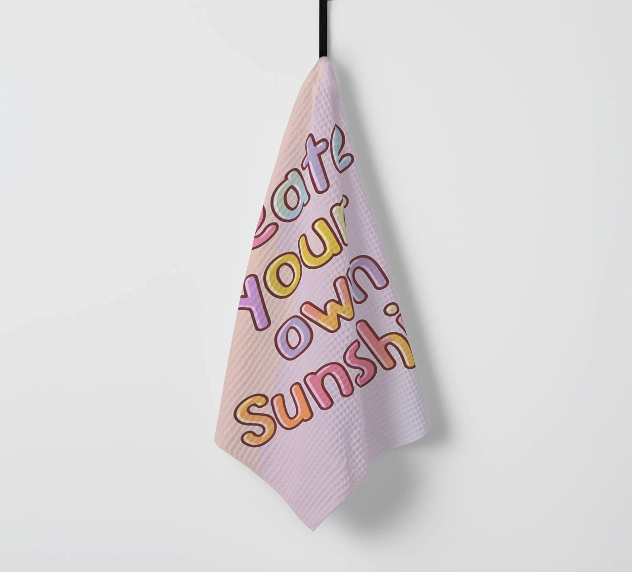 Create Your Own Sunshine tea towel by logic