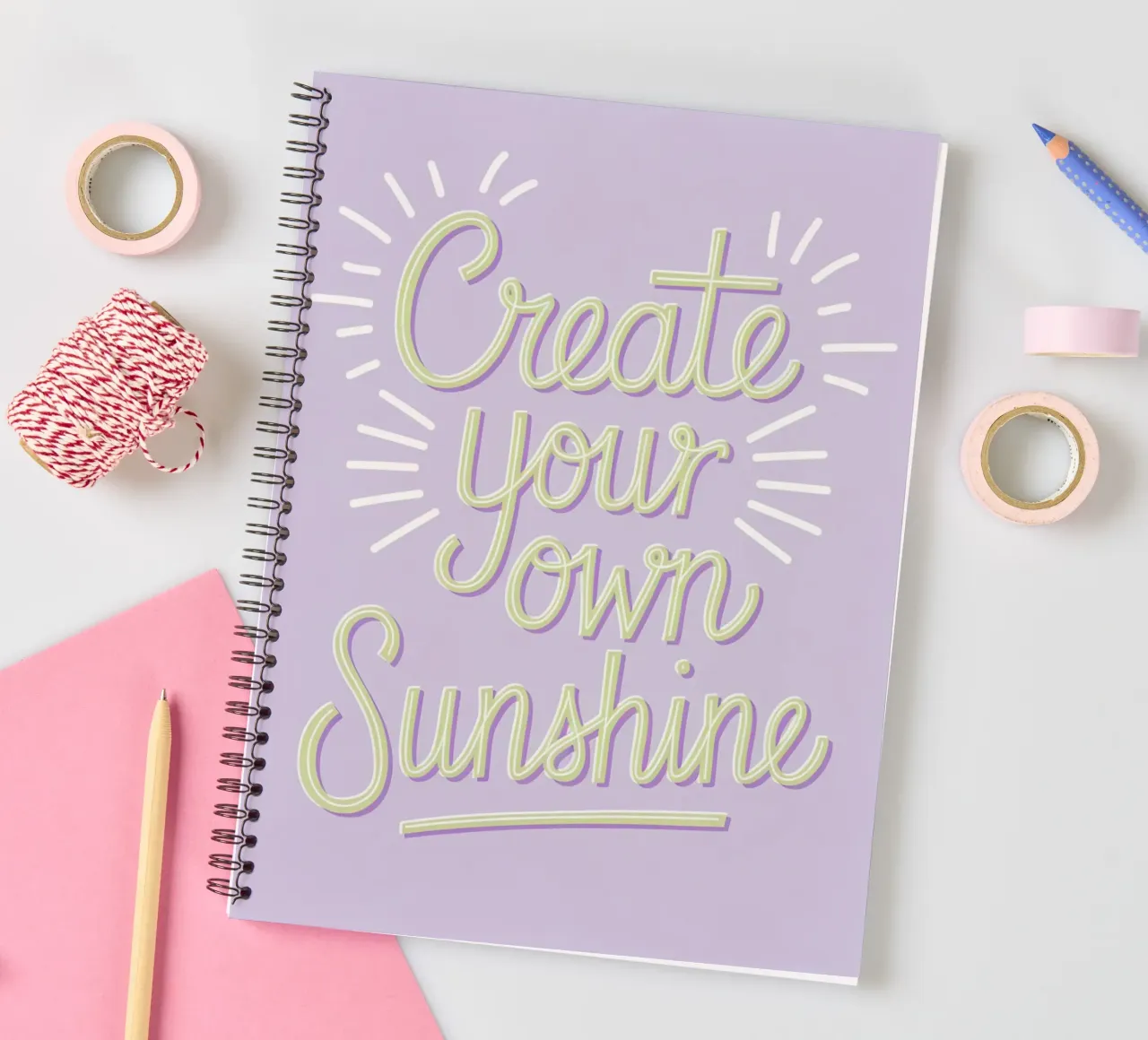 SUNSHINE spiral notebook by logic