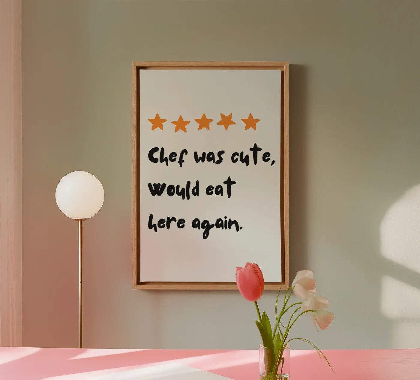 Cute Chef tela da The Wall Lab - by Zoé